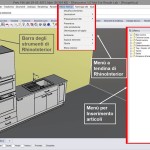 Interfaccia di Rhino e RhinoInterior